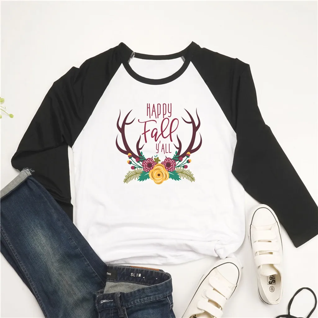 Осенние толстовки для отдыха женские милые с рождественским принтом уличные