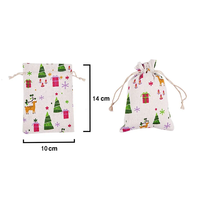 

Christmas Bags Christmas Gift Bags Candy Bag for Kids Xmas Party Drawstring Bag ALI88