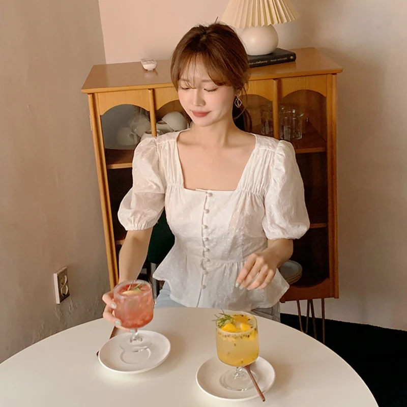 

Embroidery Lace Spring femme Shirt Casual white Tops Girls Blouse Women Long sleeve Linen Cotton New Women Blouses femme