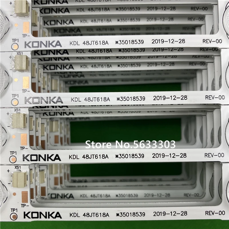 30 шт./лот 100% новая светодиодная лента для подсветки KONKA KDL48JT618A KDL48SS618U 35018539 35018540 6