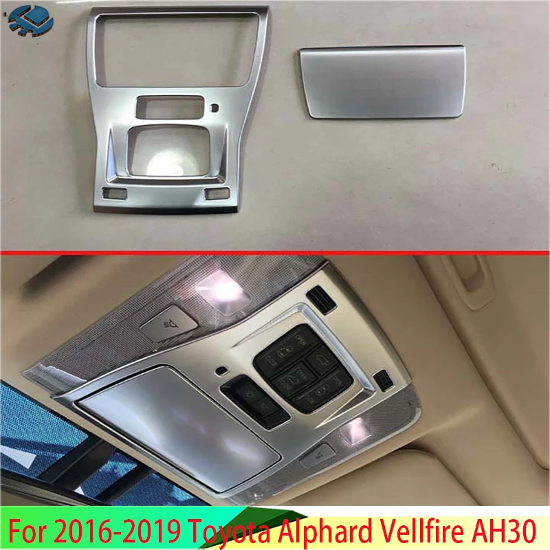 Для 2016-2019 Toyota Alphard Vellfire AH30 автомобильные аксессуары ABS хромированные передние