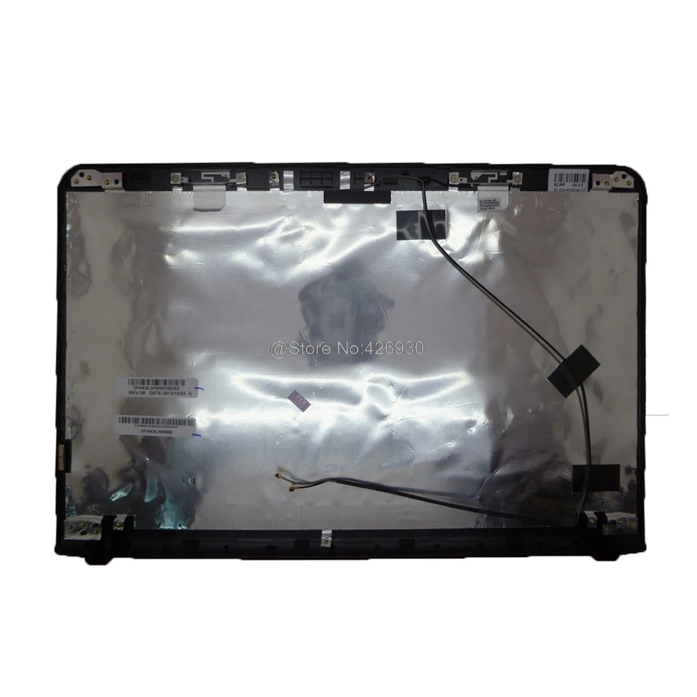 Ноутбук LCD верхний чехол для SONY VAIO SVE151 серии 3FHK5LHN000 3FHK5LHN020 черный/розовый задний
