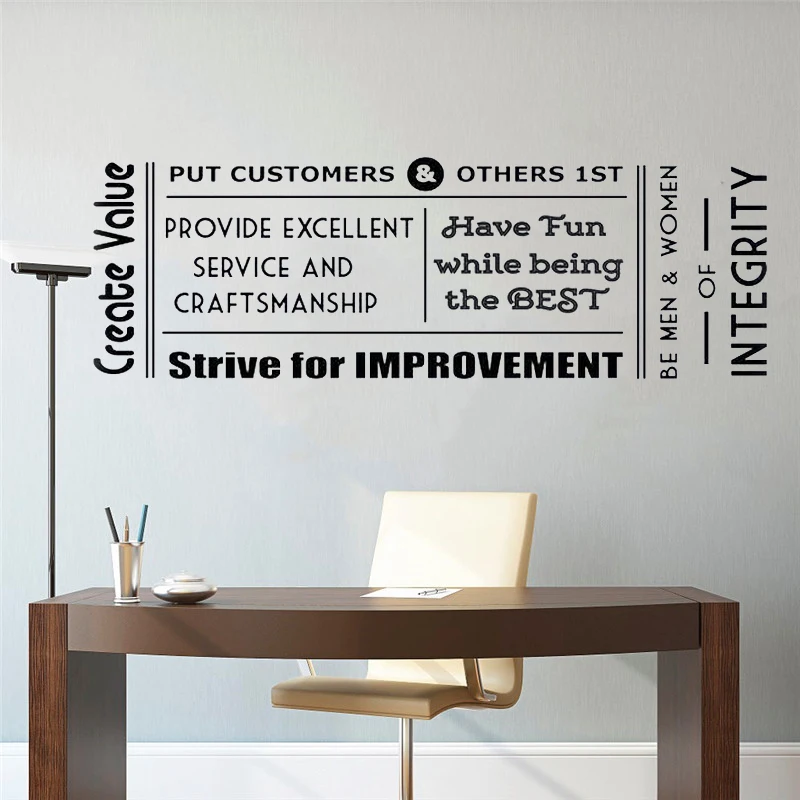 

Vinyl Wall Sticker Teamwork Wall Decals Office Decor Inspire Office Quote Motivation Idea Wall Art study decoration Decal HQ136