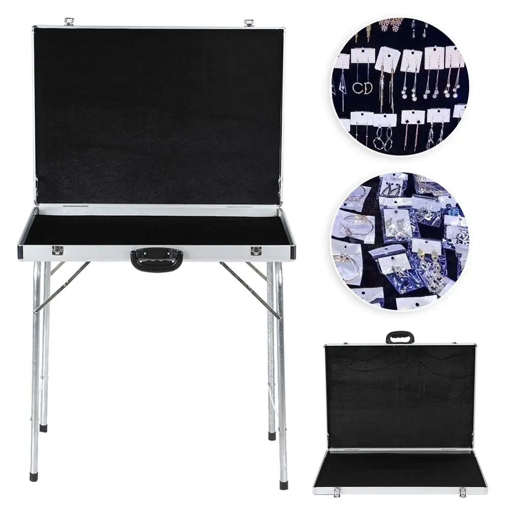 Чехол-органайзер для хранения ювелирных изделий из алюминиевого сплава с ручкой