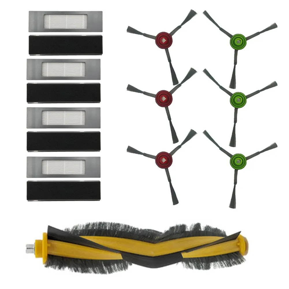 

11pcs/set Vacuum Cleaner Roller Brush Filter Side Brush Kit For Ecovacs Deebot OZMO 950/920 Parts Accessories