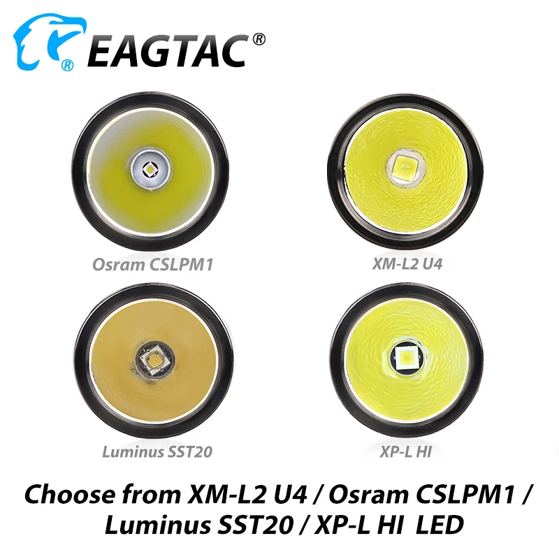 Günstig EAGTAC D25C Super Leistungsstarke Kompakte Taschenlampe Neutral Weiß 800LM Tragbare Laterne Ultra Helle EDC Lampe