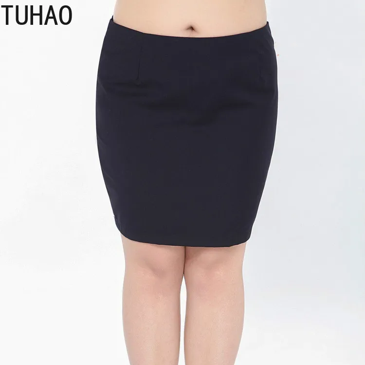 Женская юбка карандаш TUHAO летняя офисная до бедра размера плюс 10XL 9XL 8XL 7XL