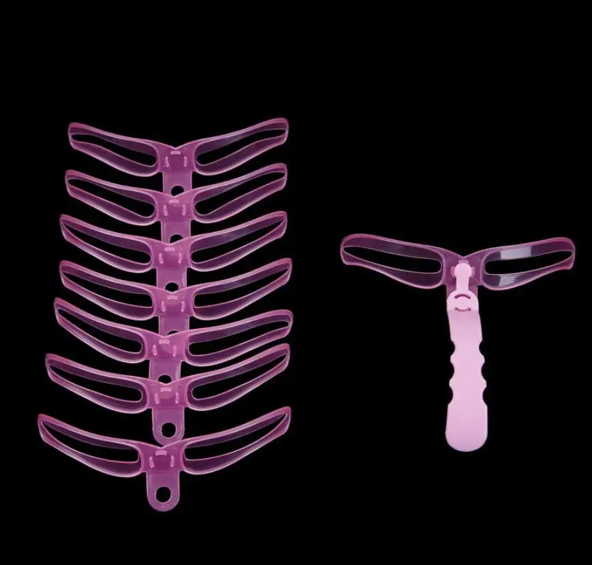 8 шт./компл. форма для бровей трафареты уход модельный шаблон макияжа