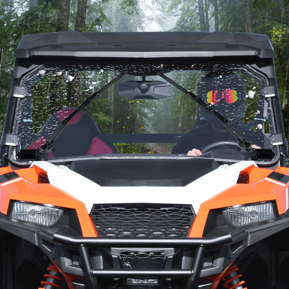 UTV Универсальный 12 вольт электрический двигатель стеклоочистителя для Polaris Ranger RZR 900 для Can Am для Honda Для Kawasaki TERYX