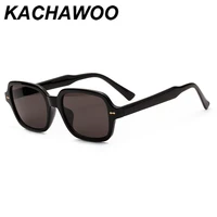 kachawoo small square sunglasses for women black brown uv400 unisex sun glasses man retro summer best sale 2020 trending hot