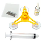 Набор для Ремонта Лобового Стекла, инструмент для ремонта автомобильных стекол