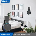 Настенная вешалка PlusAcc для Amazon, Alexa, Echo Dot, 3-го поколения, держатель для Amazon, Echo Dot 3, чехол для спальни
