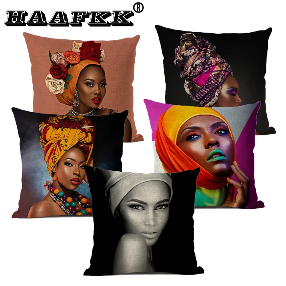 2020 в африканском стиле на высоком каблуке льняная наволочка диван Декор для дома
