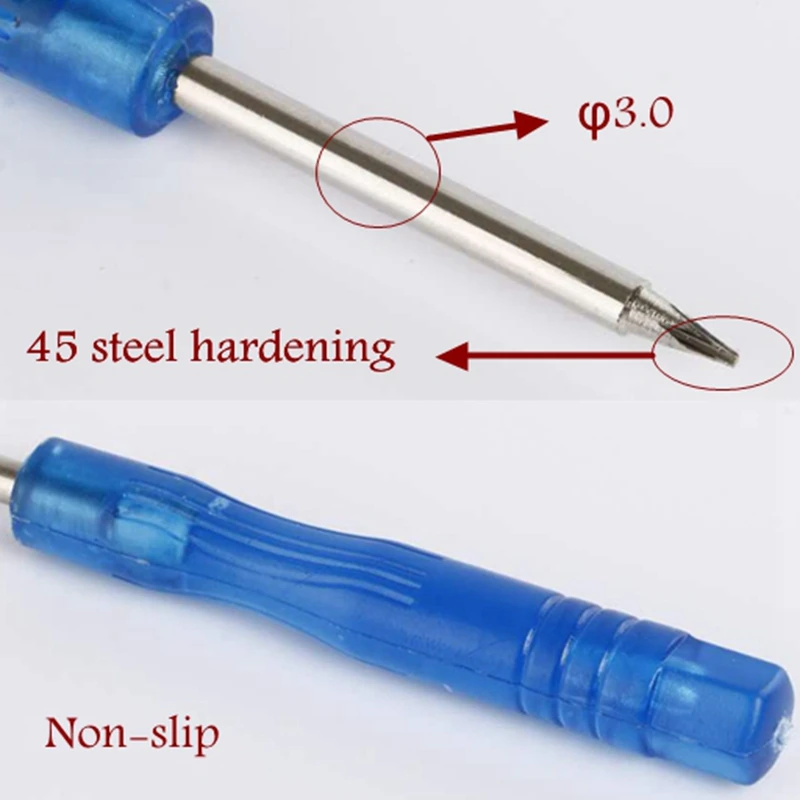 Прецизионная отвертка 100 шт./лот 5 звезд Pentalobe 1 2 Torx P5 специально для Apple macbook/air/notebook