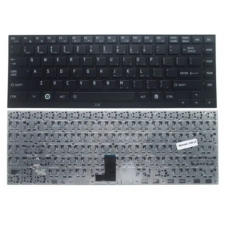 QH US новая английская клавиатура для ноутбука Toshiba Portege R930 R935 satellite R630