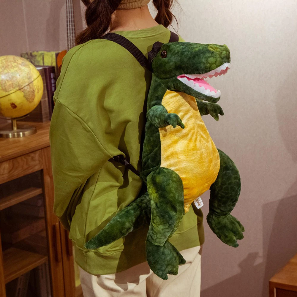 

50cm Children Backpack 3D Dinosaur Kids Bag Baby Bag For Boys Girls Cute Animal Prints Travel Bags Toys birthday Gifts for kids