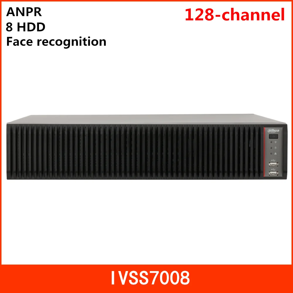 Dahua 128 Ch P2P NVR видеорегистратор IVSS7008 2U 8HDD Интеллектуальный сервер видеонаблюдения