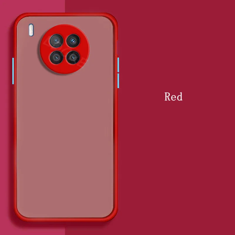 For Huawei Nova 8i Case For Nova 8i 7i 5i 3i Cover Silicone Matte Translucent Shockproof Bumper Coque For Nova 8i 9 8 7 6 Pro