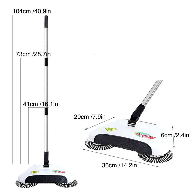 Многофункциональная подметальная машина ручная автоматическая Чистка вращение