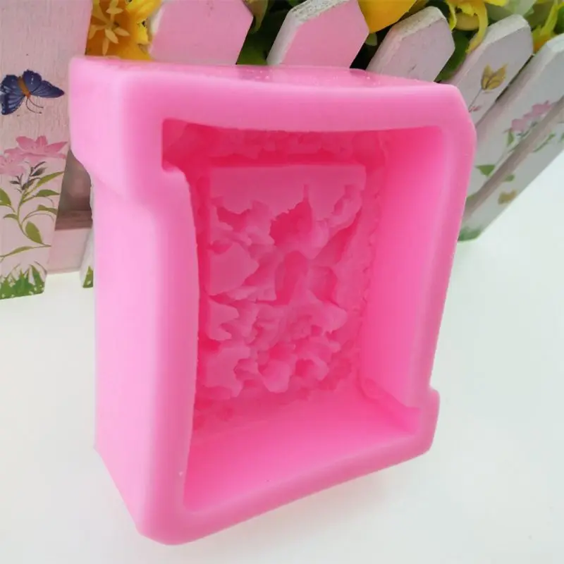 

3D Guitar Angel Silicone Soap Mold DIY Clay Candle Making Cake Chocolate Decor E56C