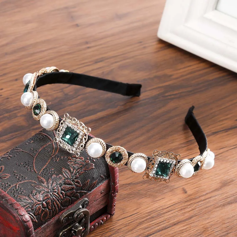 Простая индивидуальная повязка для волос Haimeikang в стиле барокко аксессуары дикой