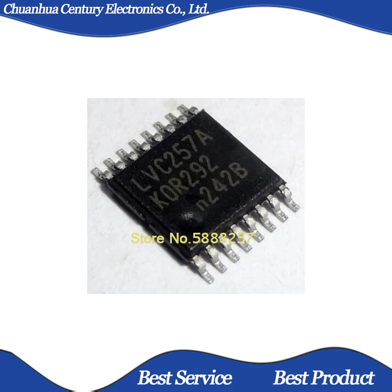 5 шт./лот 74LVC257APW LVC257A TSSOP16 новая и оригинальная искусственная кожа