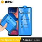 3D алмазное керамическое закаленное стекло для Iphone 7 8 6 plus X XS XR XMAX 11 Pro 11 ProMax, стеклянная пленка для iphone 11, защита экрана