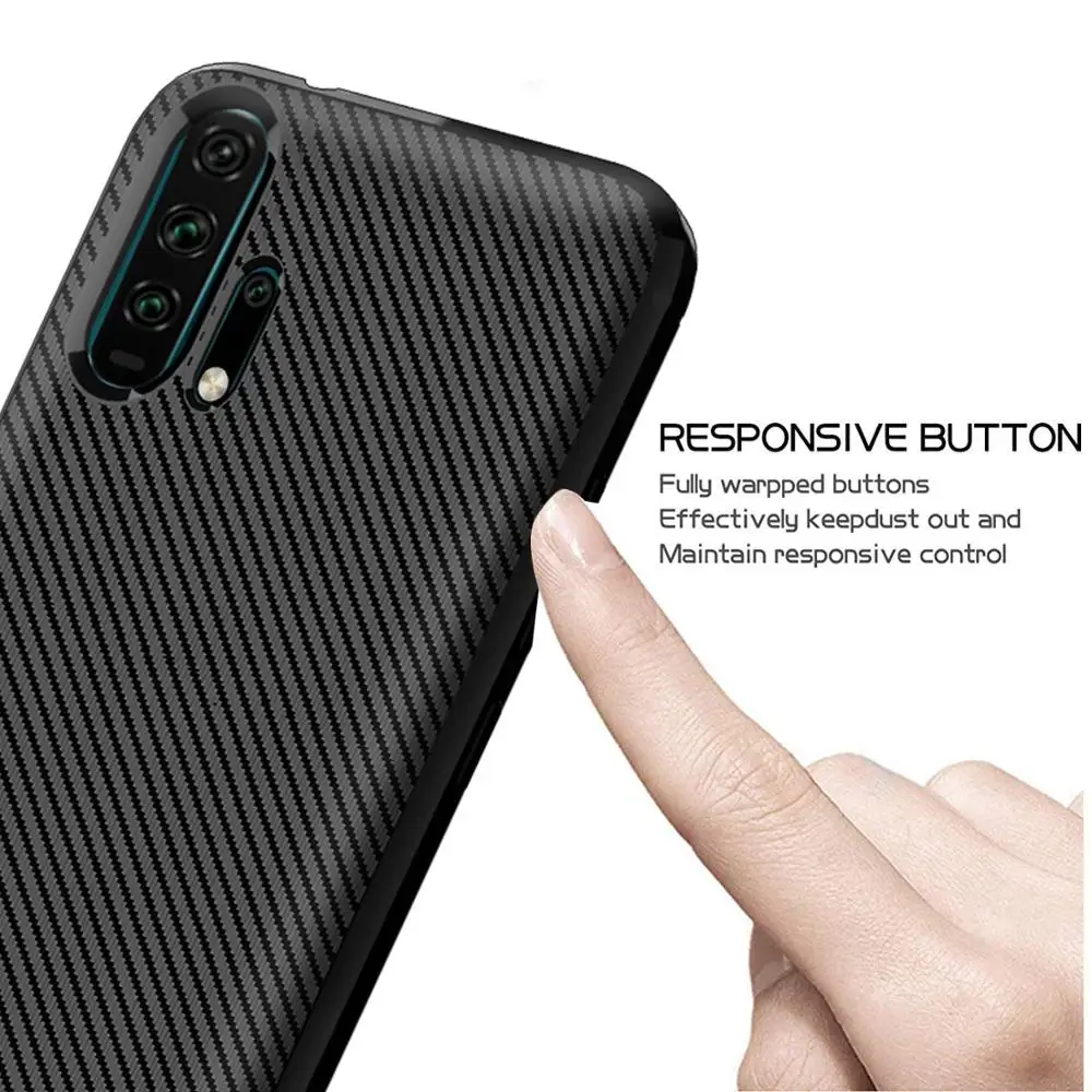 Armor Carbon Fiber Case for iPhone 11 Pro Max XS XR X 6 6s 7 8 Plus Phone Cases PP Soft Super Antishock Capa Coque Cover |