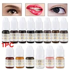 8 мл Pro пигментные чернила для татуировки Set Профессиональный набор для татуировок красота краски макияж Татуировка для тела полуперманентные брови