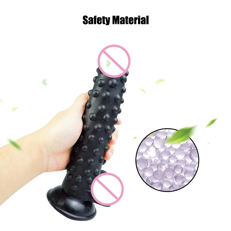 Bump колючей с реалистичной кожей 9 4 дюймов клитора Стимуляция вагины массажер