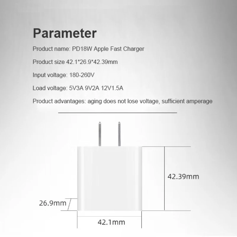 

2250mA 20W Quick Charge 3.0 PD Charger 20W QC3.0 USB Type C Fast Charger For IPhone 12 X Xs 8 Xiaomi Samsung Phone PD Charger