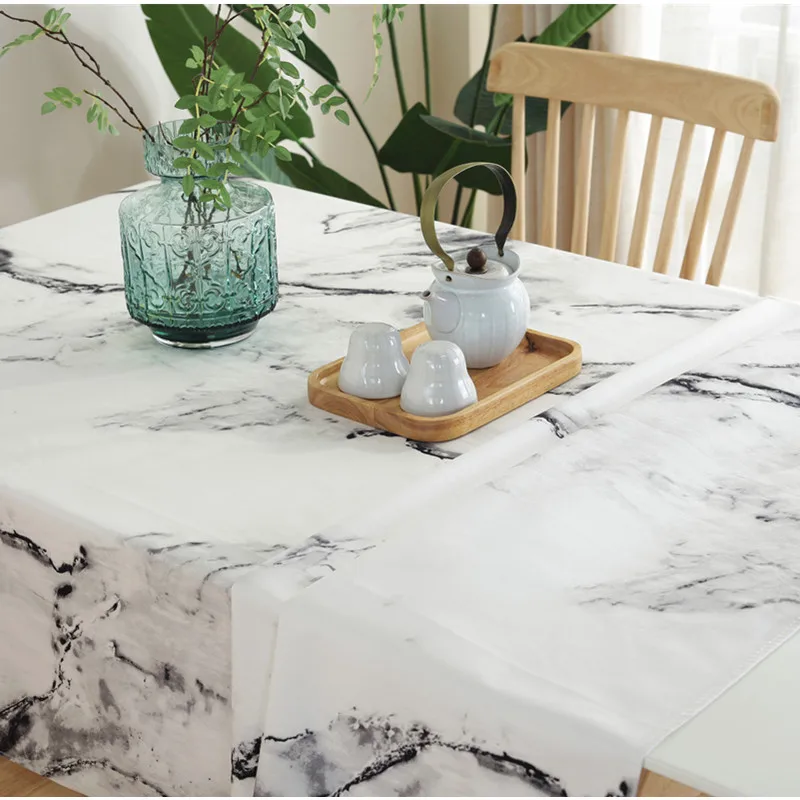 Modern Cotton Table Cloth Rectangular Tablecloth Home Dining Cover Restaurant Hotel Printed | Дом и сад