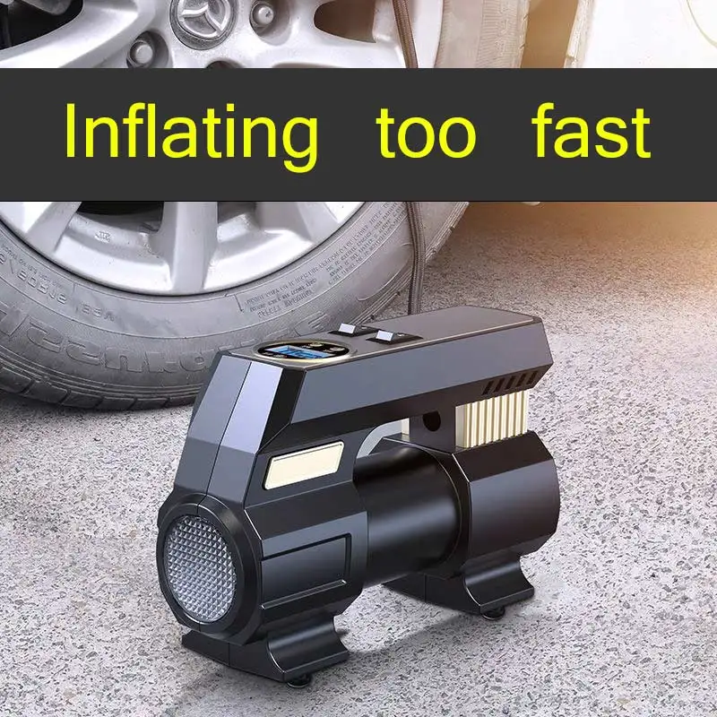 Автомобильный воздушный компрессор 12 В автомобильный насос портативный