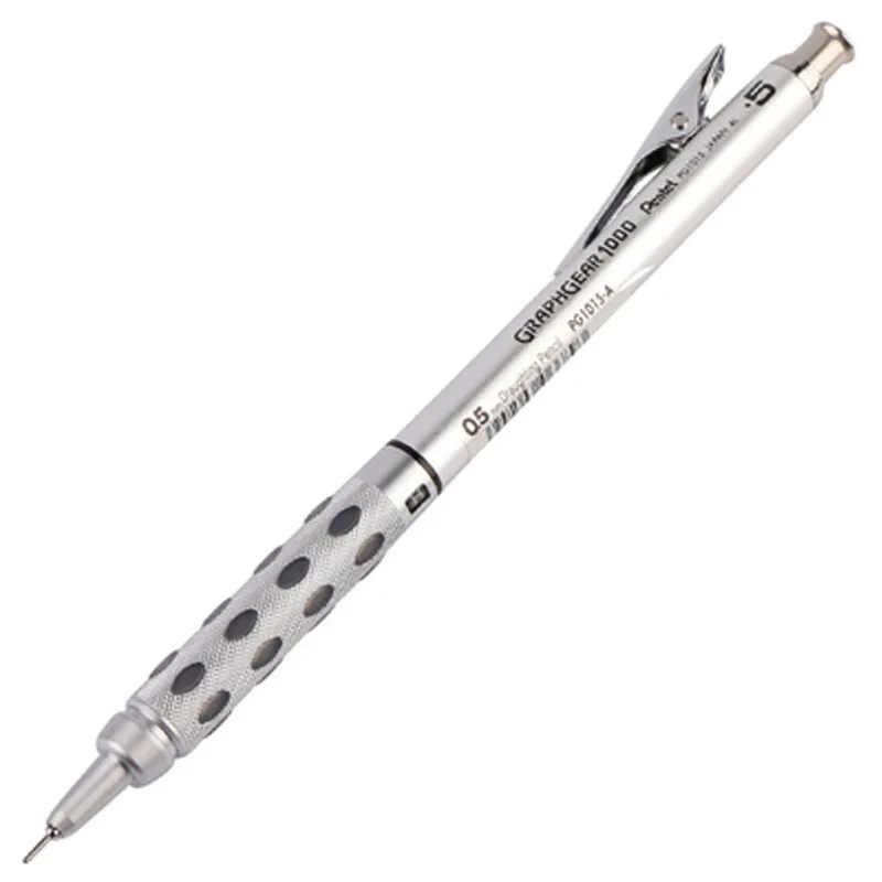 4 Pentel GRAPHGEAR 1000 механические разработки карандаш комплект PG1013/15/17/19(0,3/0,5/0,7/0,9 мм - Цвет: 0.5mm