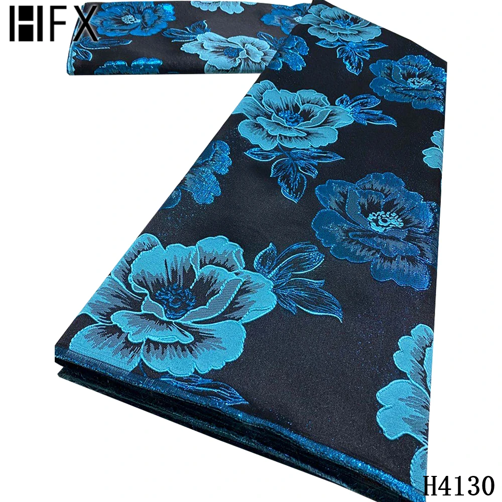 HFX 2020 горячая Распродажа Африканское парчовое кружевная ткань с жаккардовым