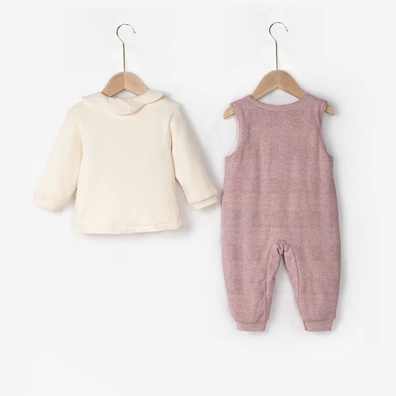 Новинка 2019 года модные детские комбинезоны с длинными рукавами сезон осень-зима