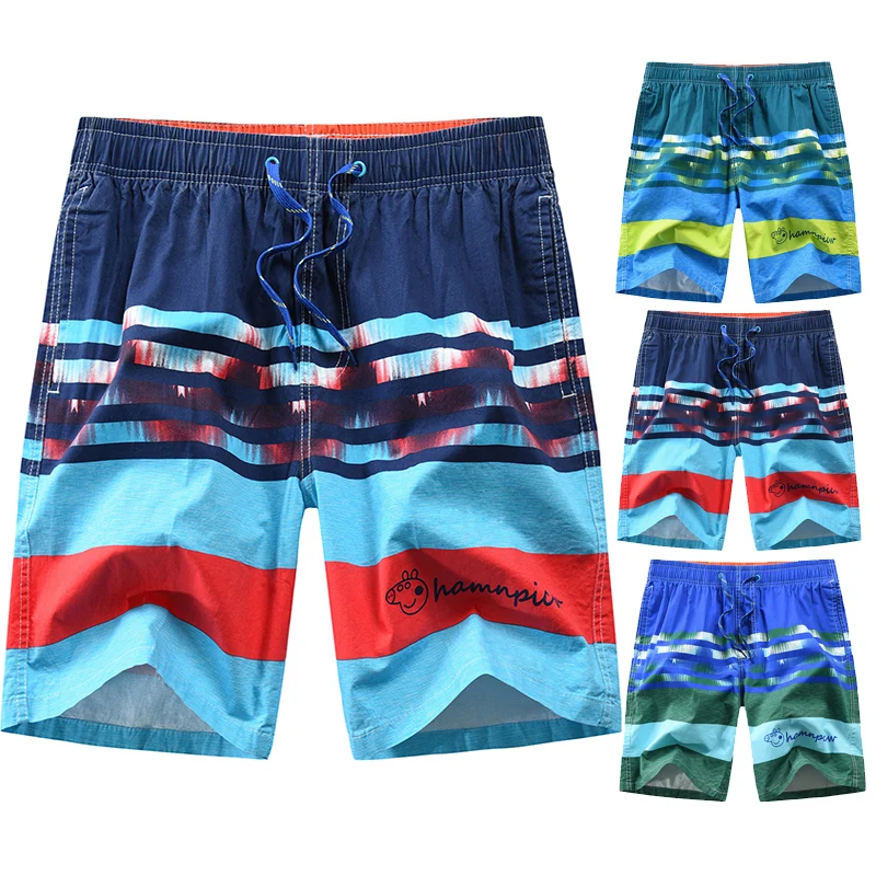 Мужские свободные брюки с принтом повседневные пляжные Новинка лета 2020|Мужские