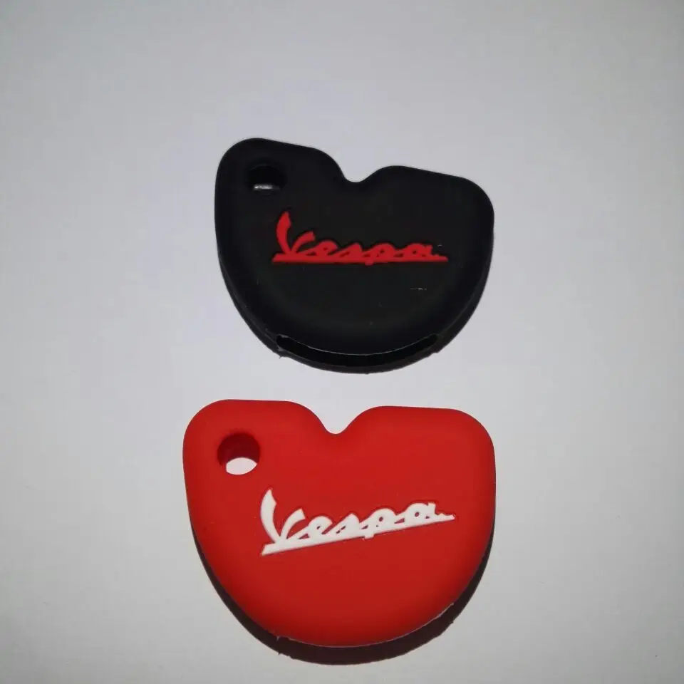 2 шт./лот резиновый силиконовый чехол для ключей VESPA S LX LXV GTS SPRINT PRIMAVERA GTV GT 125 250 300|key