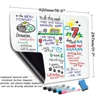 A3 Размеры магнитно-маркерная мягкая доска наклейки на холодильник со стирающимися чернилами сообщение практика написания магнит для памятки для белой доски