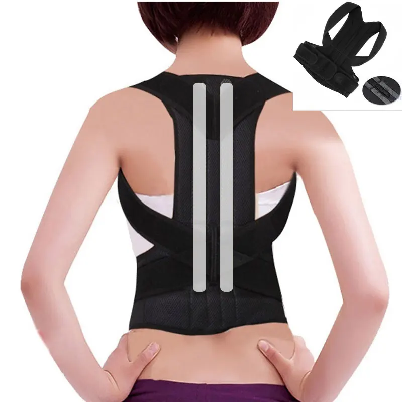 AOFEITE Регулируемый тренажер для спины Пояс Корректор Осанки Спины подтяжки осанки