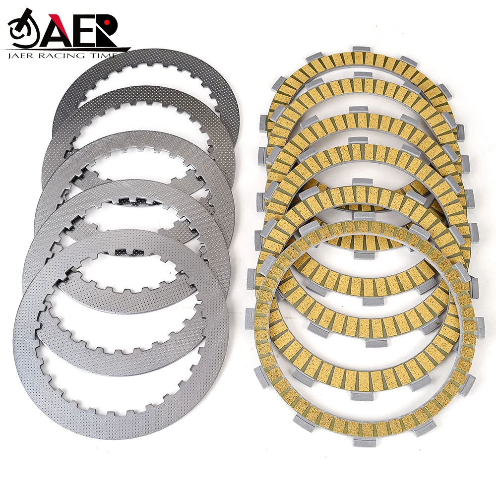 

Clutch Friction Disc Plates for Honda CBR600F Hurricane CBR500F CB-1 CB400F CBX400F CBX550 CBR400 NC23 CB400 VTEC CB400SF