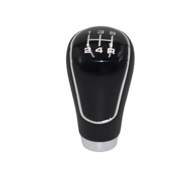 5 speed black Автомобильная ручка переключения передач рычаг Gaitor Boot Cover ручная трансмиссия для hyundai ix35 Elantra Tucson Matrix автомобильный Стайлинг в сборе - Название цвета: 5 speed black