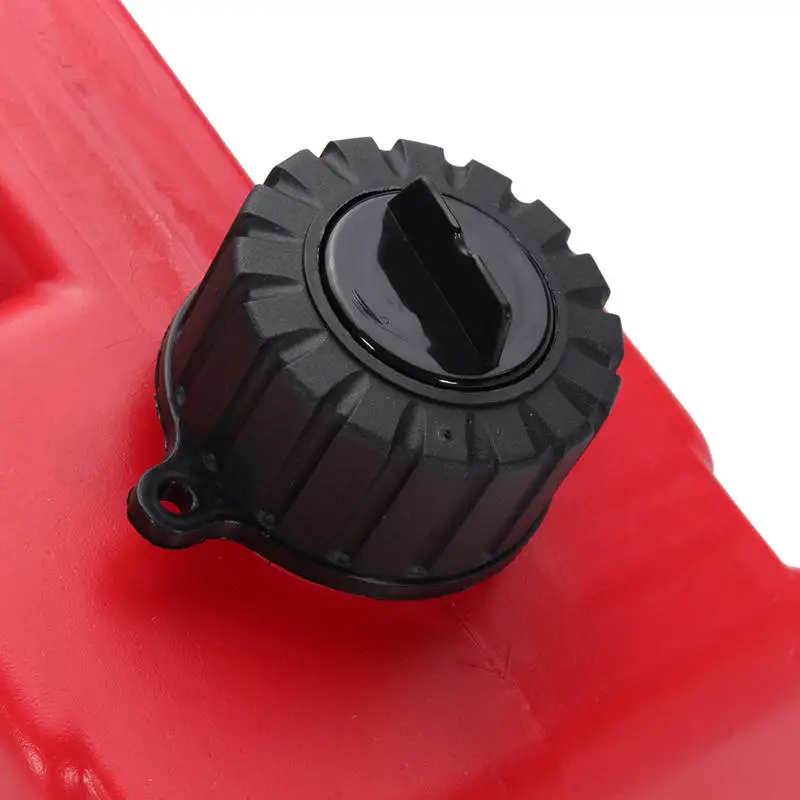 

5L Plastic Jerry Cans Gas Fuel Tank SUV Motorcycle + Mounting Kit