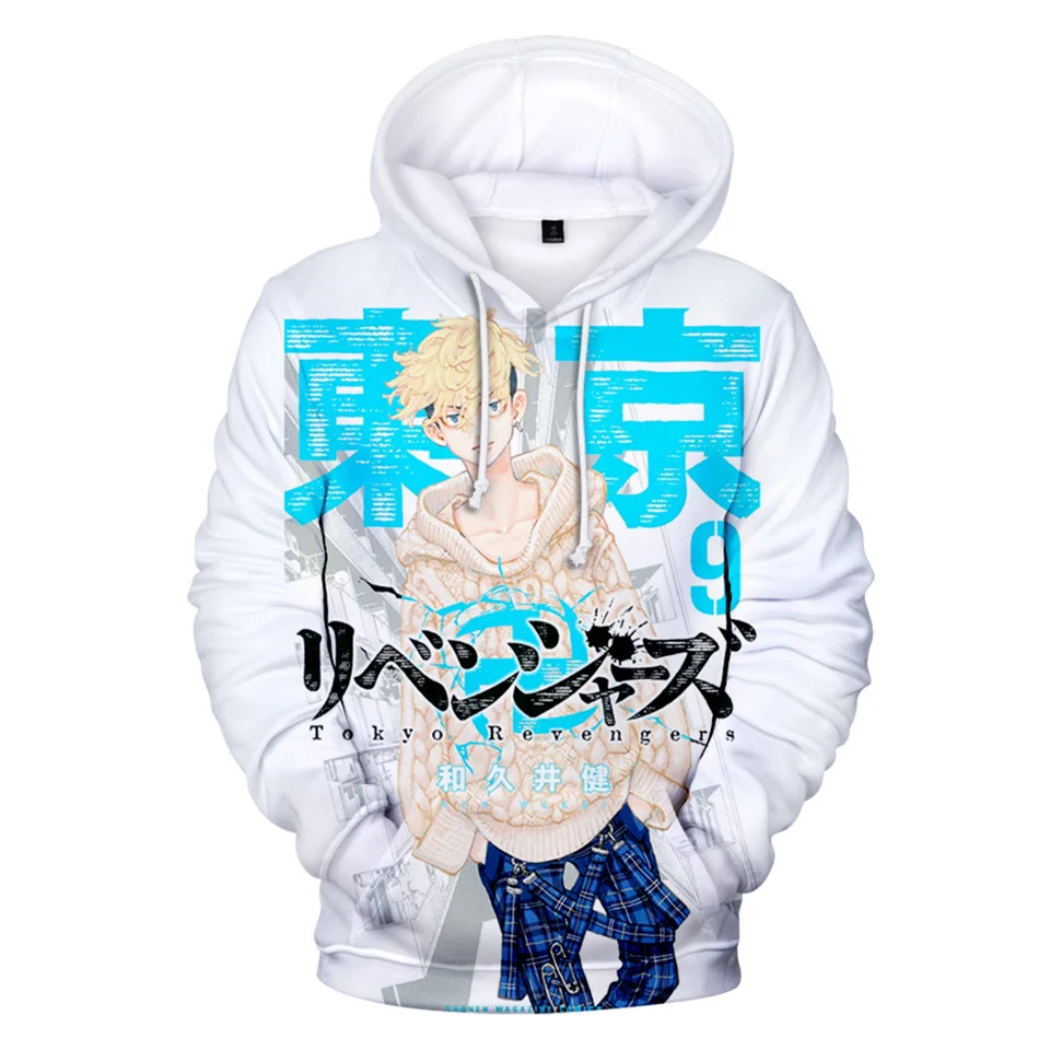 

3 To 14 Years Kids Anime Hoodies Tokyo Revengers 3D boys girls Hoodie Sweatshirt Japan Comics Jacket Coat Chil Men-Pullovers
