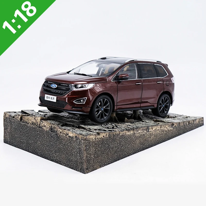 Оригинальный завод Аутентичные 1:18 FORD EDGE 2016 литье под давлением SUV полицейская