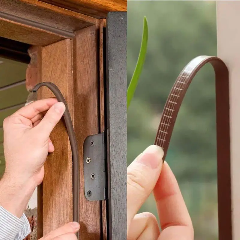 Self Adhesive D P E Type Rubber Foam Seals Strip Soundproof for Door Window | Обустройство дома