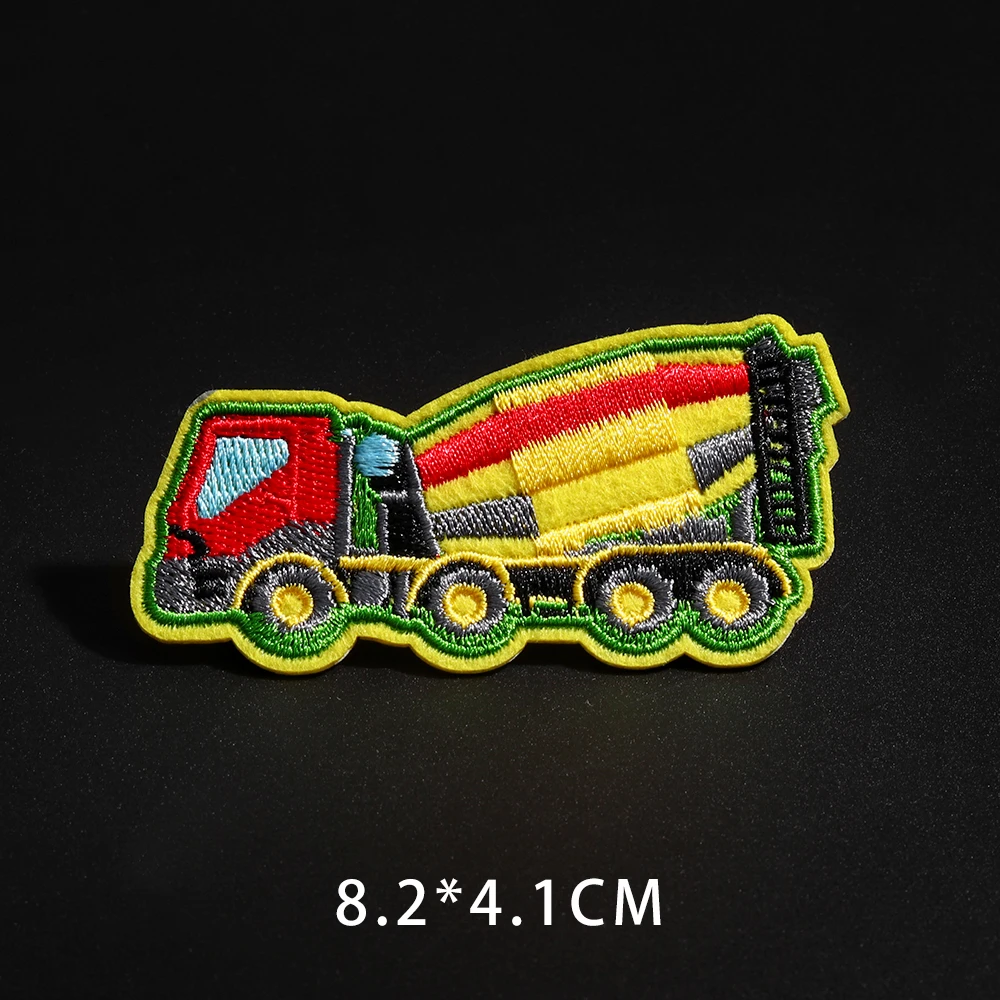 N3-BT6586 Мини-нашивки CarTruck для аппликация на одежду Одежда Железный на патч куртка вышитая наклейка для транспорта шитья мотоцикла автобуса Декор - Цвет: N3-BT6586