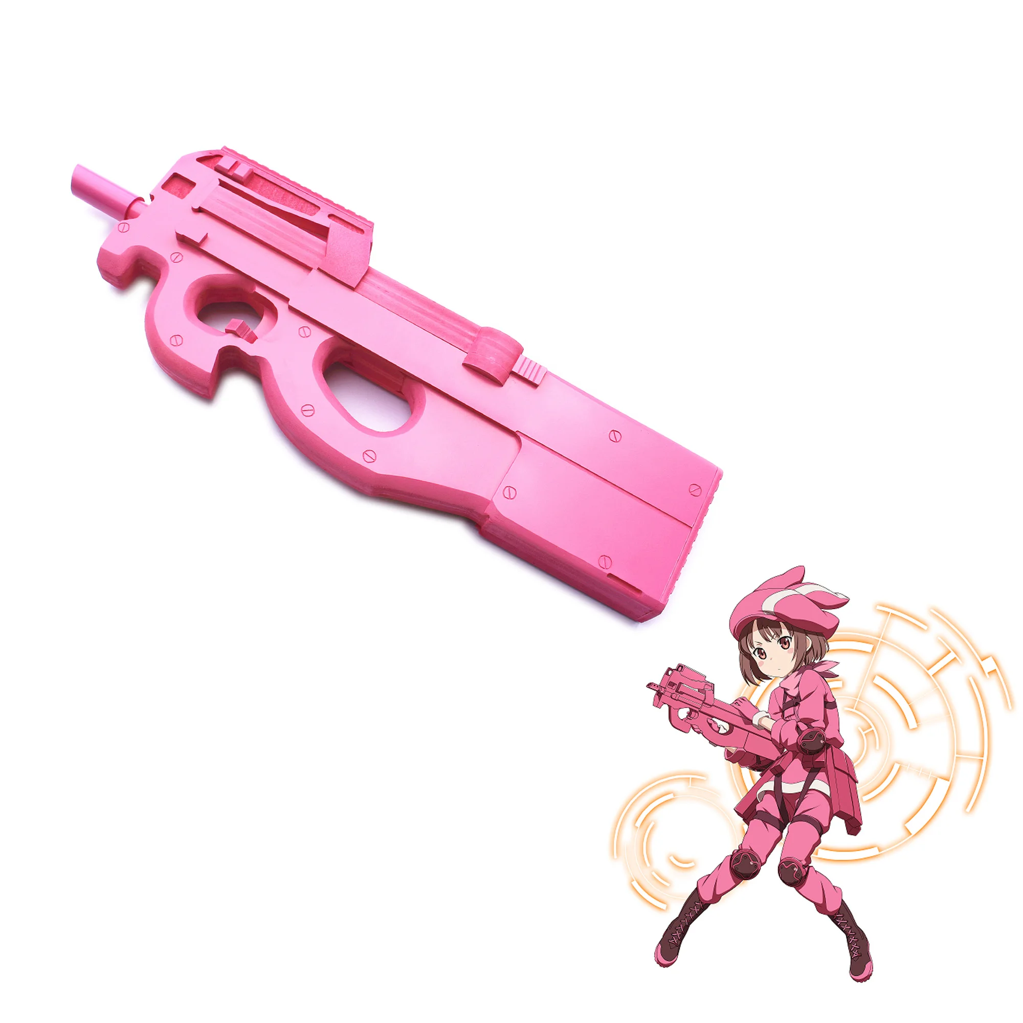 Меч искусство онлайн альтернатива пистолет Gale Online Kohiruimaki Karen Llenn для косплея Аниме