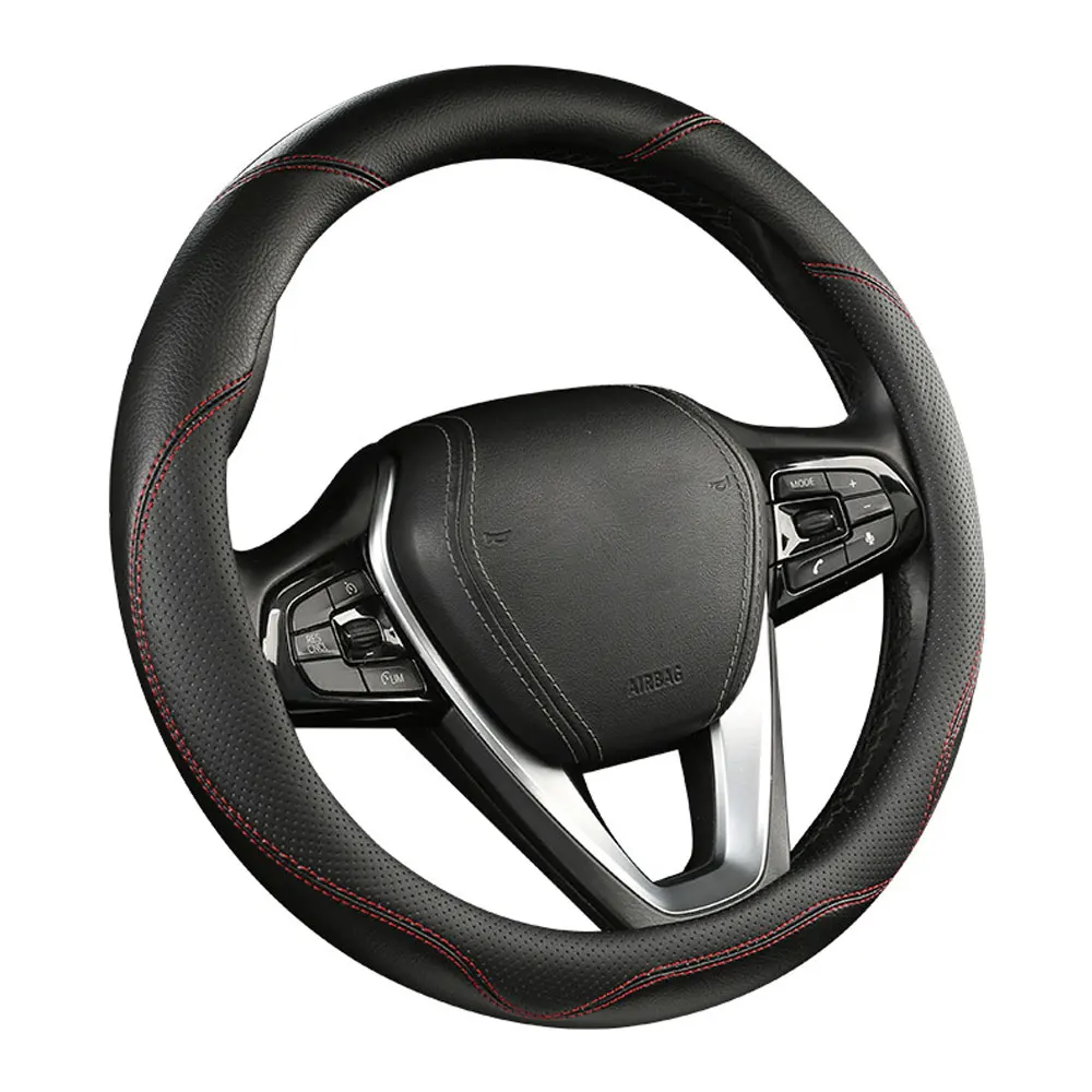 

Car Steering Wheel Cover 38CM Splicing Anti-skid Four Seasons Universal Automobile Interior Accessories