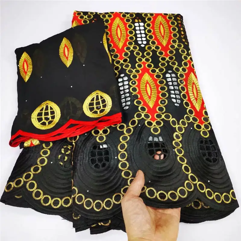 

2020 Высокое качество 7 ярдов швейцарская кружевная ткань последняя вышивка африканская хлопковая ткань швейцарская вуаль кружева популярны...